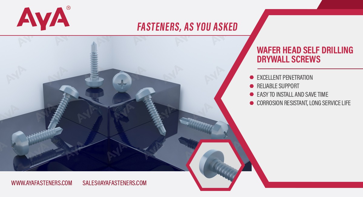 Wafer Head Self Drilling Drywall Screws advantages